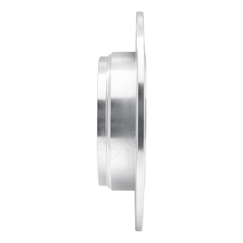 Acura TL Brake Rotor (1) - Rear Right - R1 Concepts - Drilled & Slotted - Silver - `99-`11